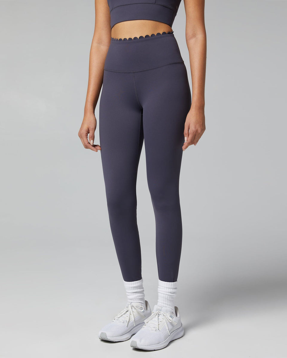 Ivl SCALLOP ACTIVE LEGGING buying - BLACK