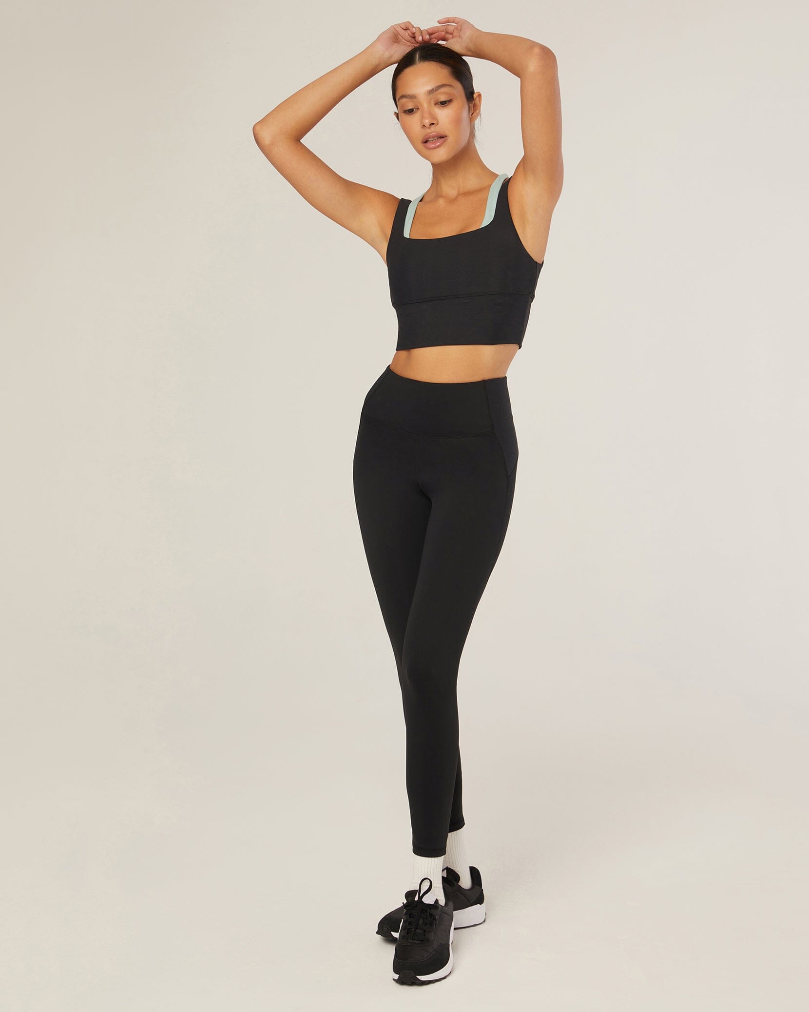 IVL Collective Strappy Onesie in Jet Black