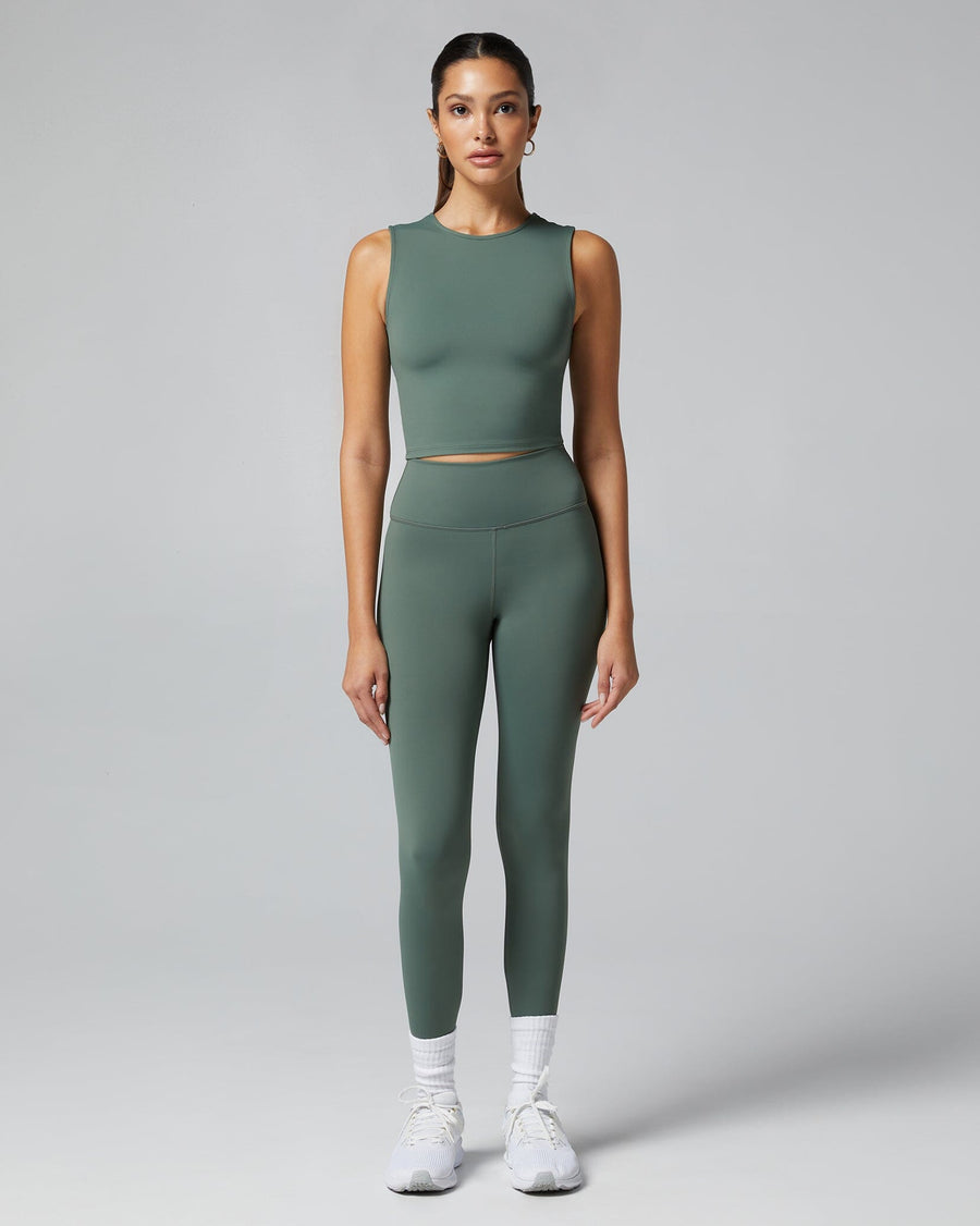 Deep Sage Base Tank + Active Legging IVL Collective 