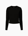 Jet Black Boatneck Sweater + High Rise Sweater Shorts Bundle IVL April 