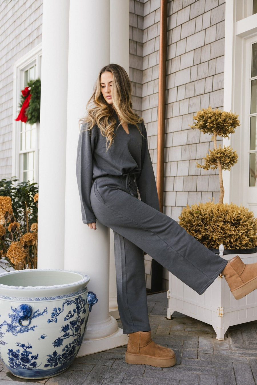 Low-rise Relaxed Sweatpant Sweatpant IV DECEMBER 