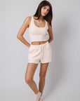 Ballet Boucle Scoop Neck Tank + Low-Rise Boucle Short Bundle IVL April XS XS 