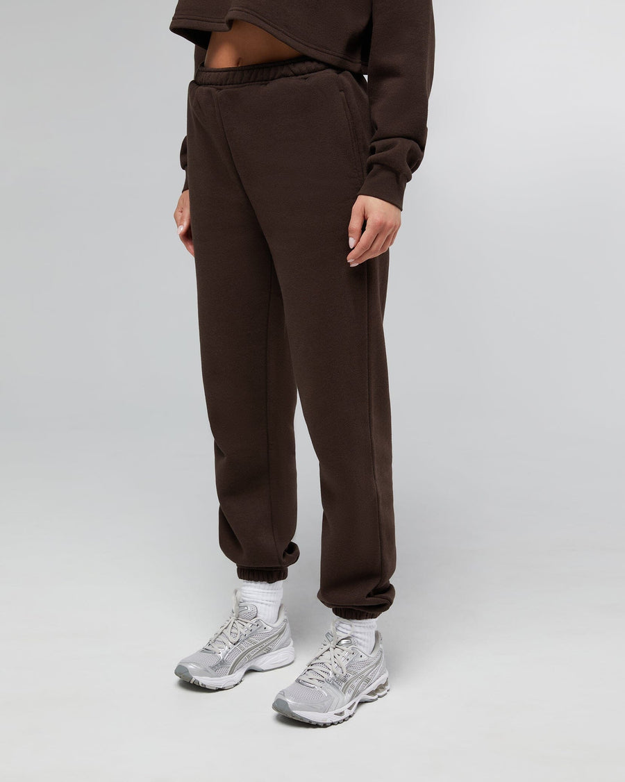 Java Cropped Crewneck Sweatshirt + French Terry Jogger IVL Collective 