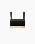 Colorblock Bra Bra IV H23 Jet Black Odyssey Gray White 2 