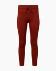 Drawstring Legging Legging Fall 23 Brick Red 2 