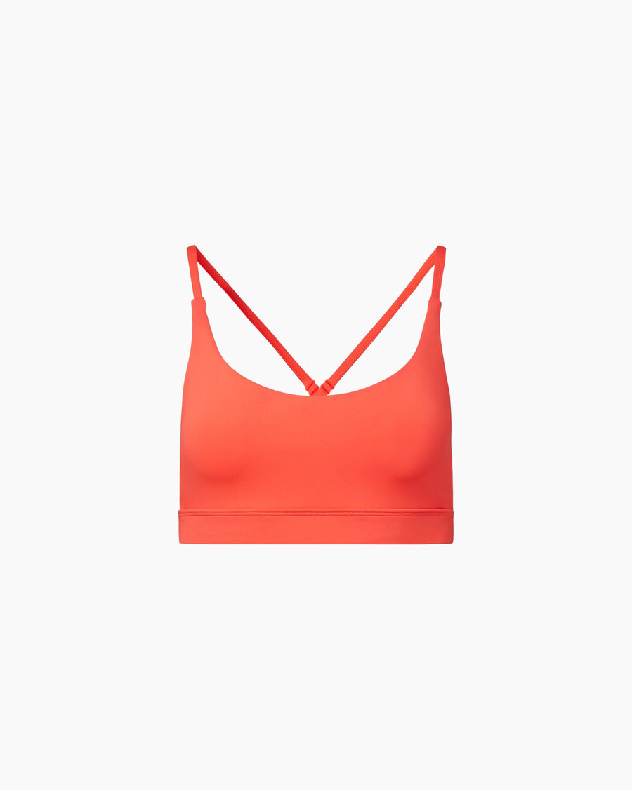 Cross Back Bra Bra Pre-fall 2023 Fiery Coral 2 