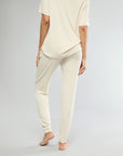 Heather Oat Rib Boyfriend Sleep Tee + Rib Jogger Bundle IVL Collective 