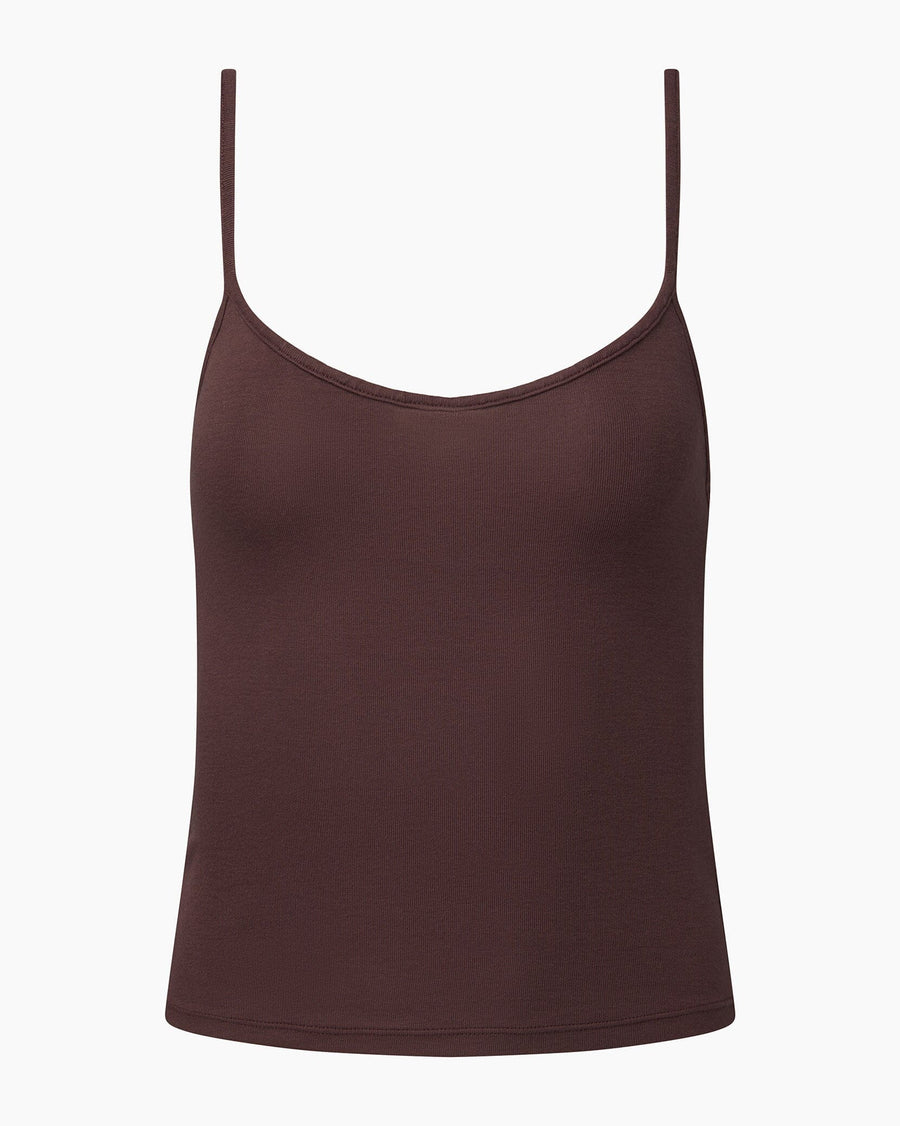 Pepper Strappy Cami Butter Knit Top + Heather Grey Pull-on Short Bundle IVL Collective 