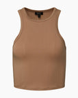 Warm Taupe Muscle Tank + Low-rise Short IVL Collective 