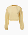 Flan Cropped Crewneck Sweatshirt + Pull-on Short Bundle IVL Collective 