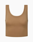 Warm Taupe Scoop Tank + Boxer Pajama Short IVL Collective 