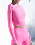 Hydrasculpt Long Sleeve Top - Sugarplum Long Sleeve Top IVL Collective 